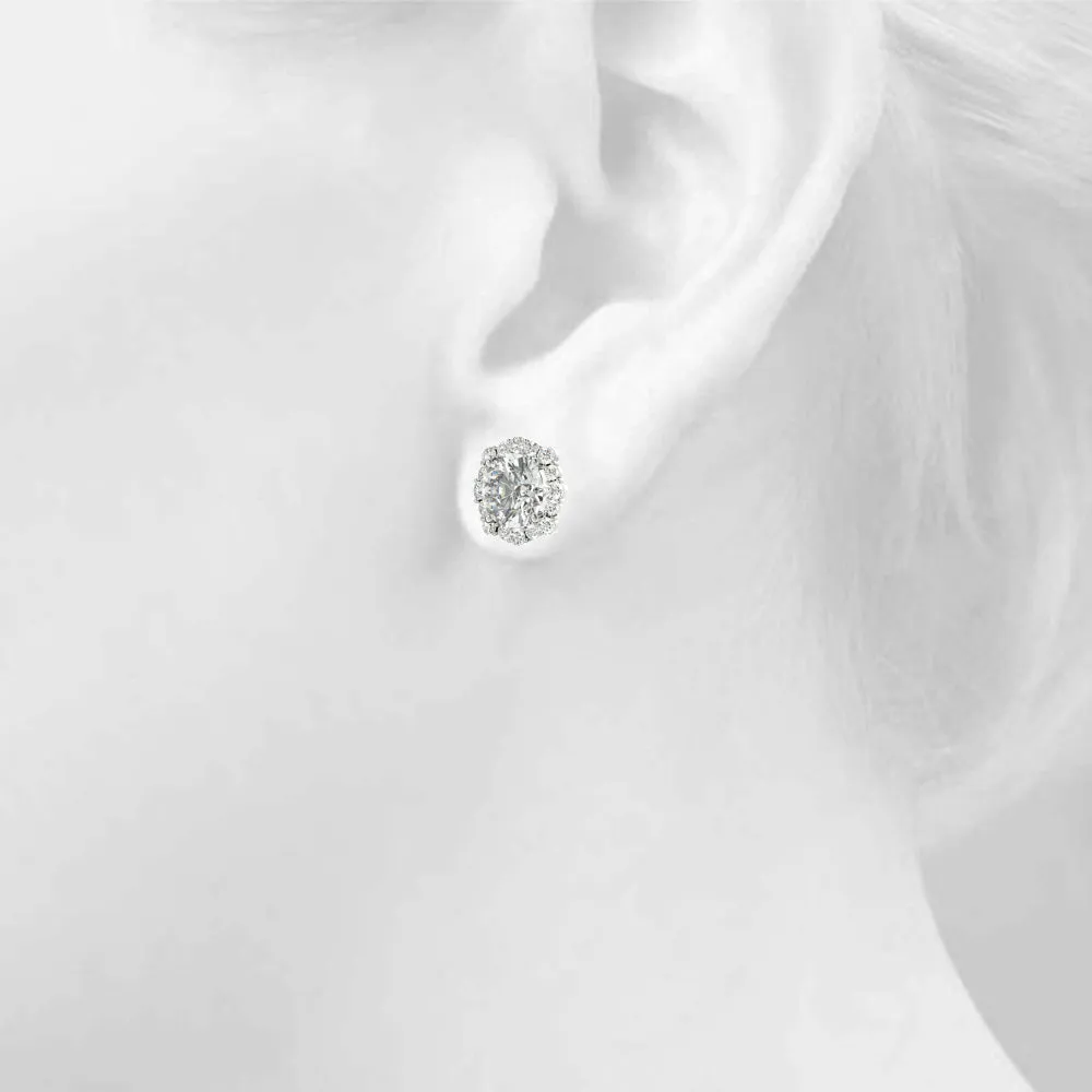 14K Diamond Accent Stud Diamond Earring