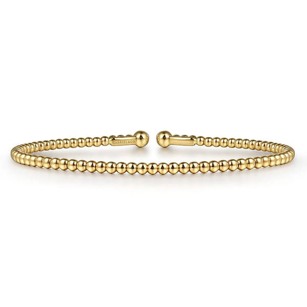 14K Yellow Gold Bujukan Split Bangle - BG4107-62Y4JJJ