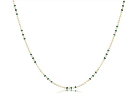 15" Choker Hope Joy - Emerald