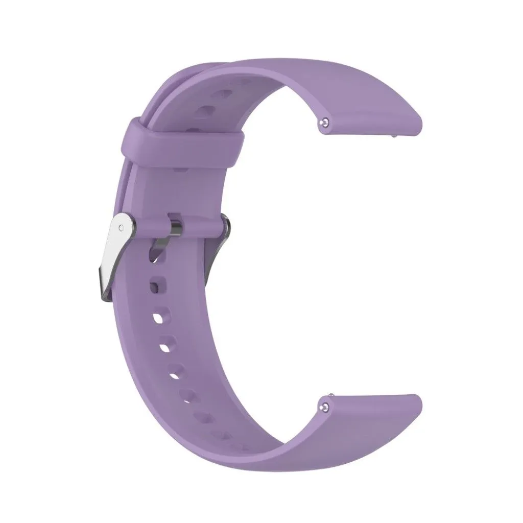 22mm sporty silicone watch strap for Huawei watch - Light Purple