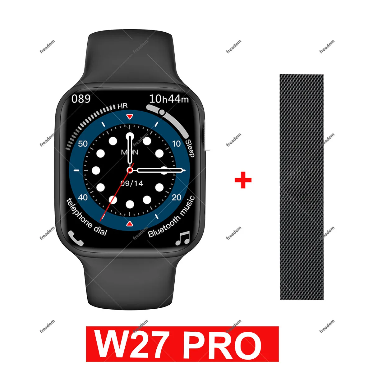 3PCS W27 PRO Smart Watch