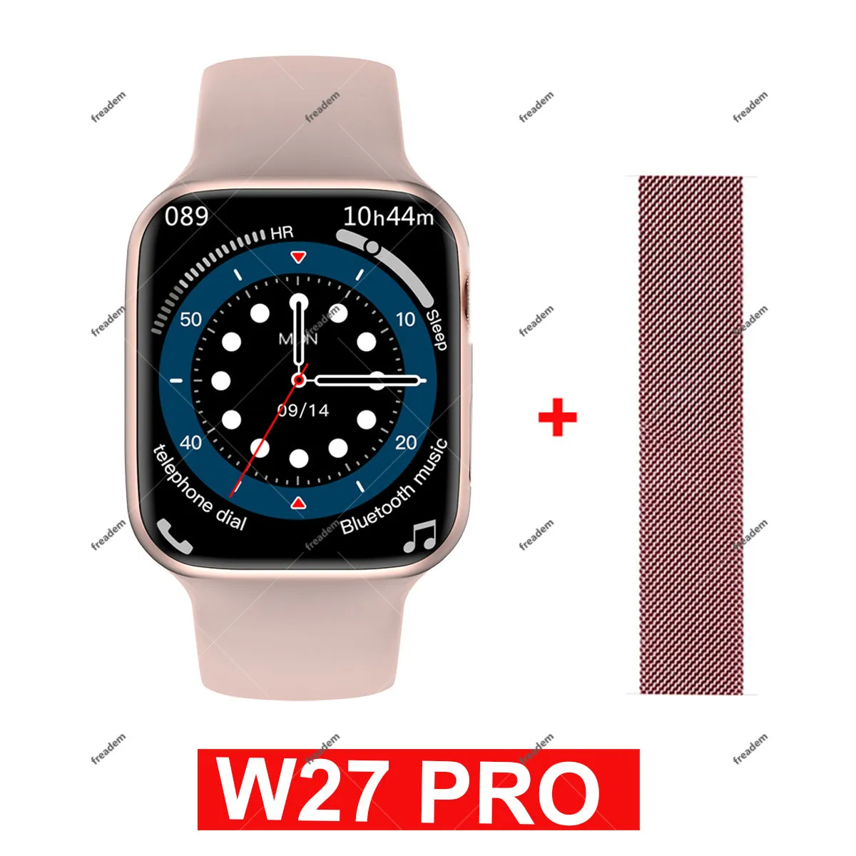 3PCS W27 PRO Smart Watch