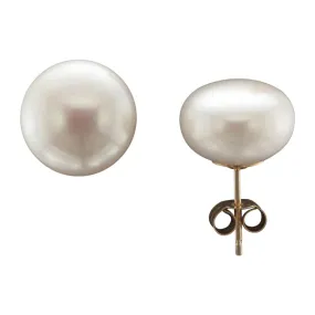 9ct 12mm Freshwater Pearl Earrings