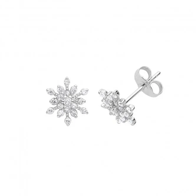 Acotis Silver Stud Earrings Zirconia G51216