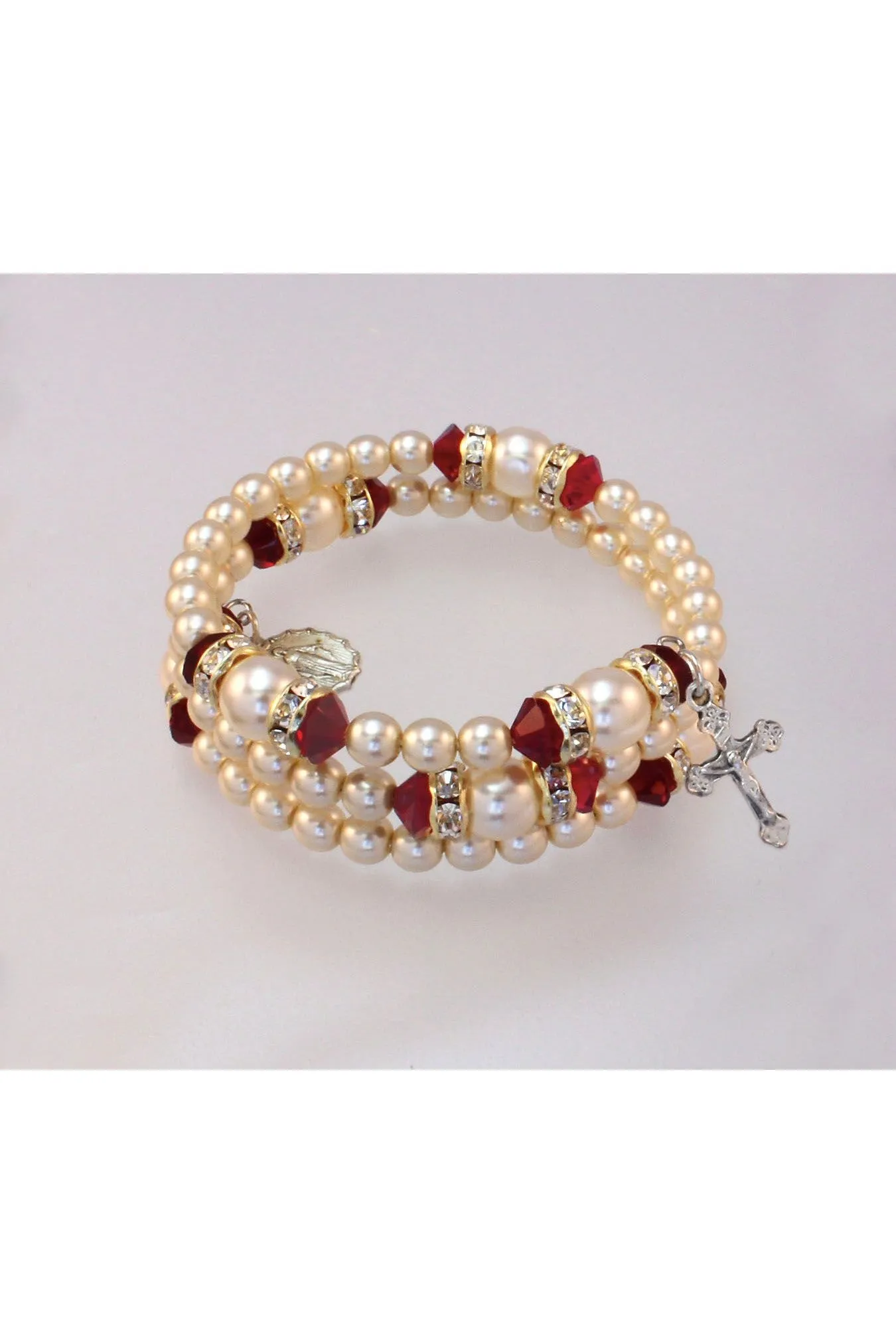 Adult Ruby (July) Bracelet - HX14298RB