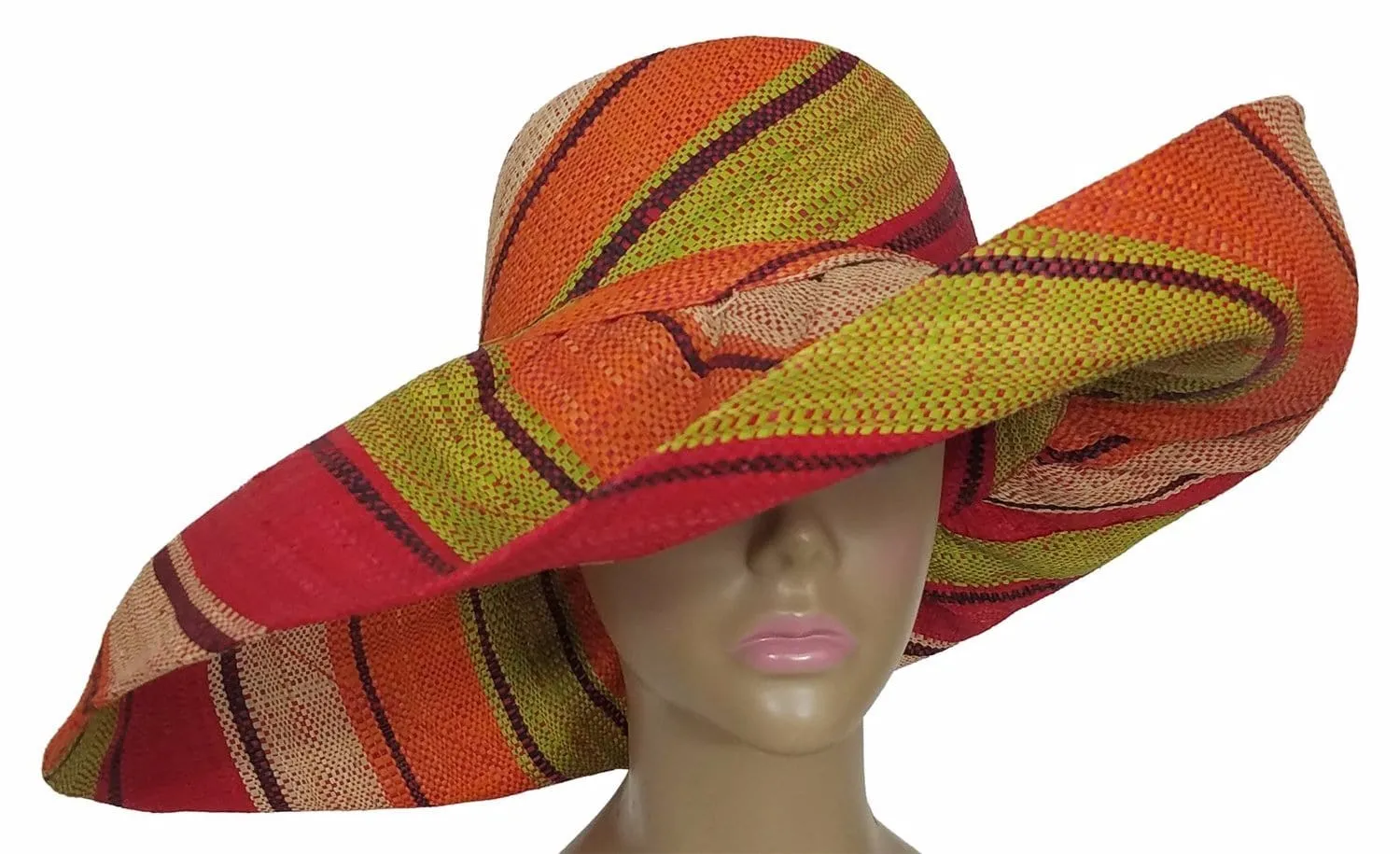 Aiyetoro: Madagascar Big Brim Raffia Sun Hat