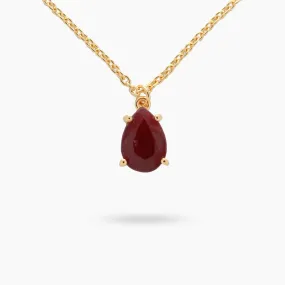 Amare Wear Celebration Collection - July Birthstone Necklace Ruby