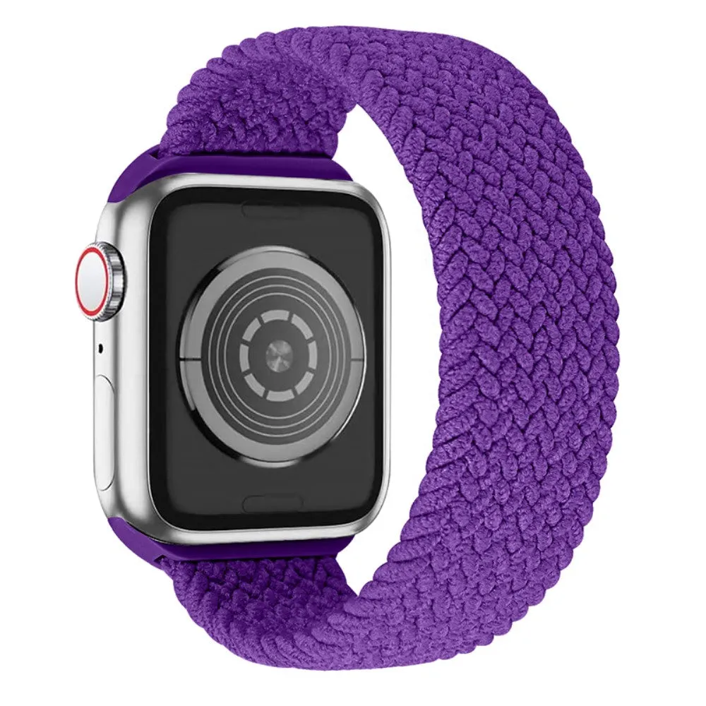 Apple Watch (41mm) elastic watch strap - Purple / Size: L