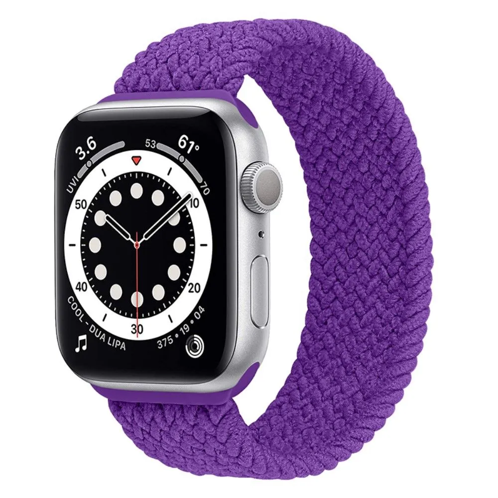 Apple Watch (41mm) elastic watch strap - Purple / Size: L