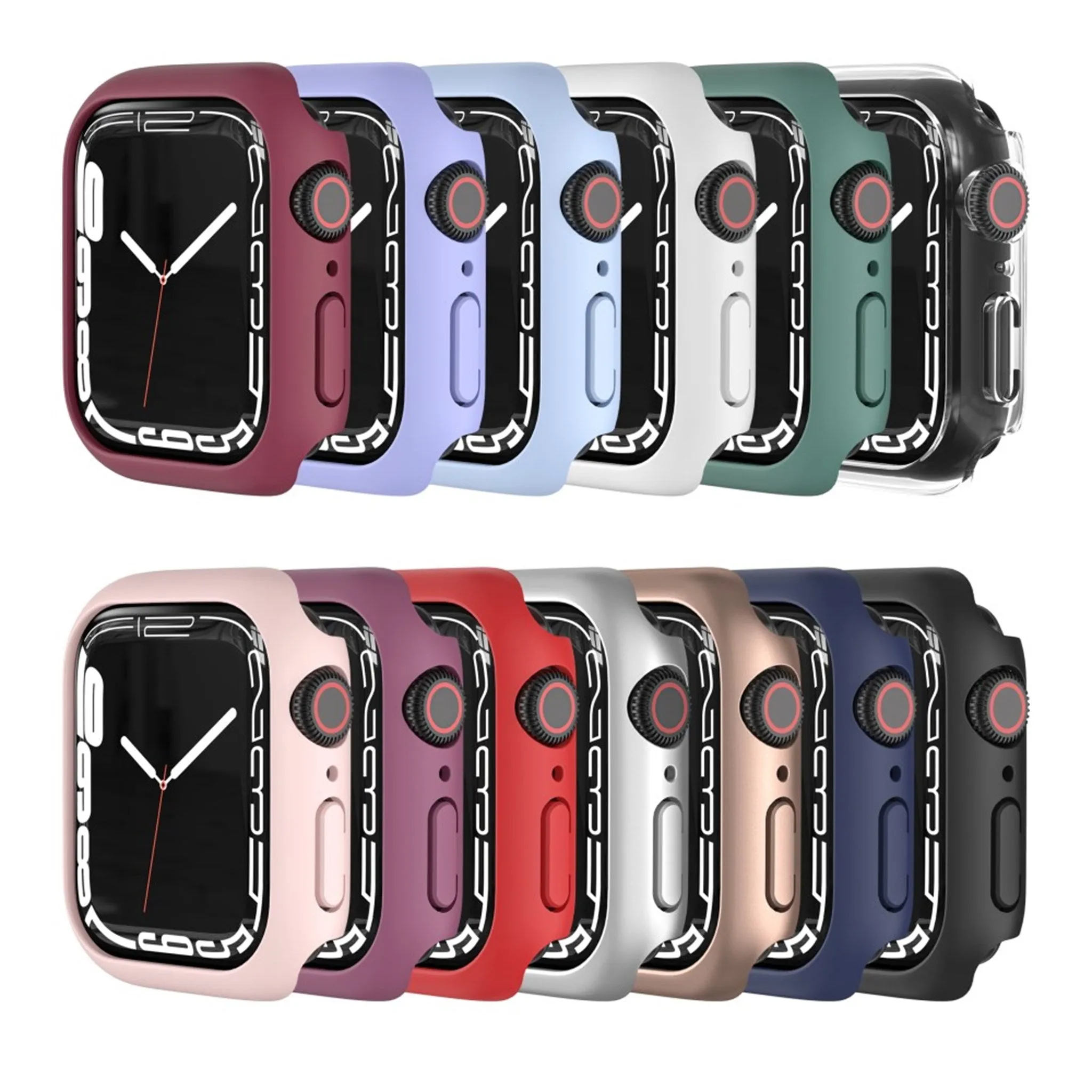 Apple Watch (41mm) elegant frame cover - Black