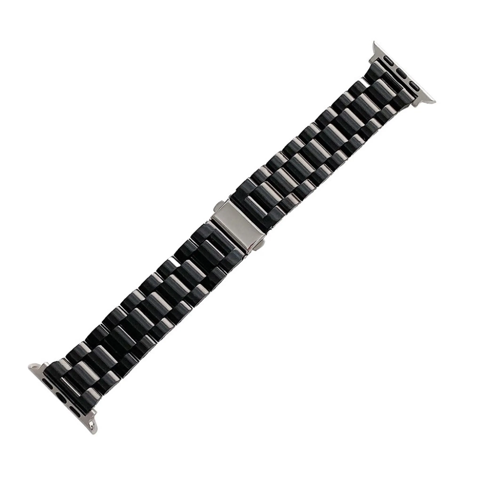 Apple Watch 44mm simple PC watch strap - Black