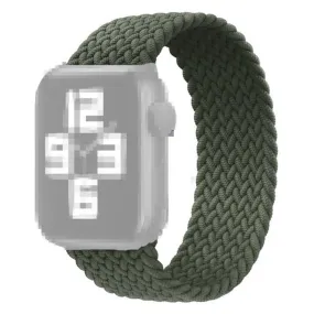 Apple Watch Series 6 / 5 44mm nylon watch band - Army Green / Size: S