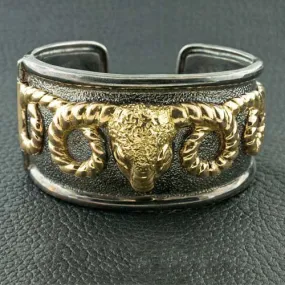 Aries the Ram Cuff Bracelet