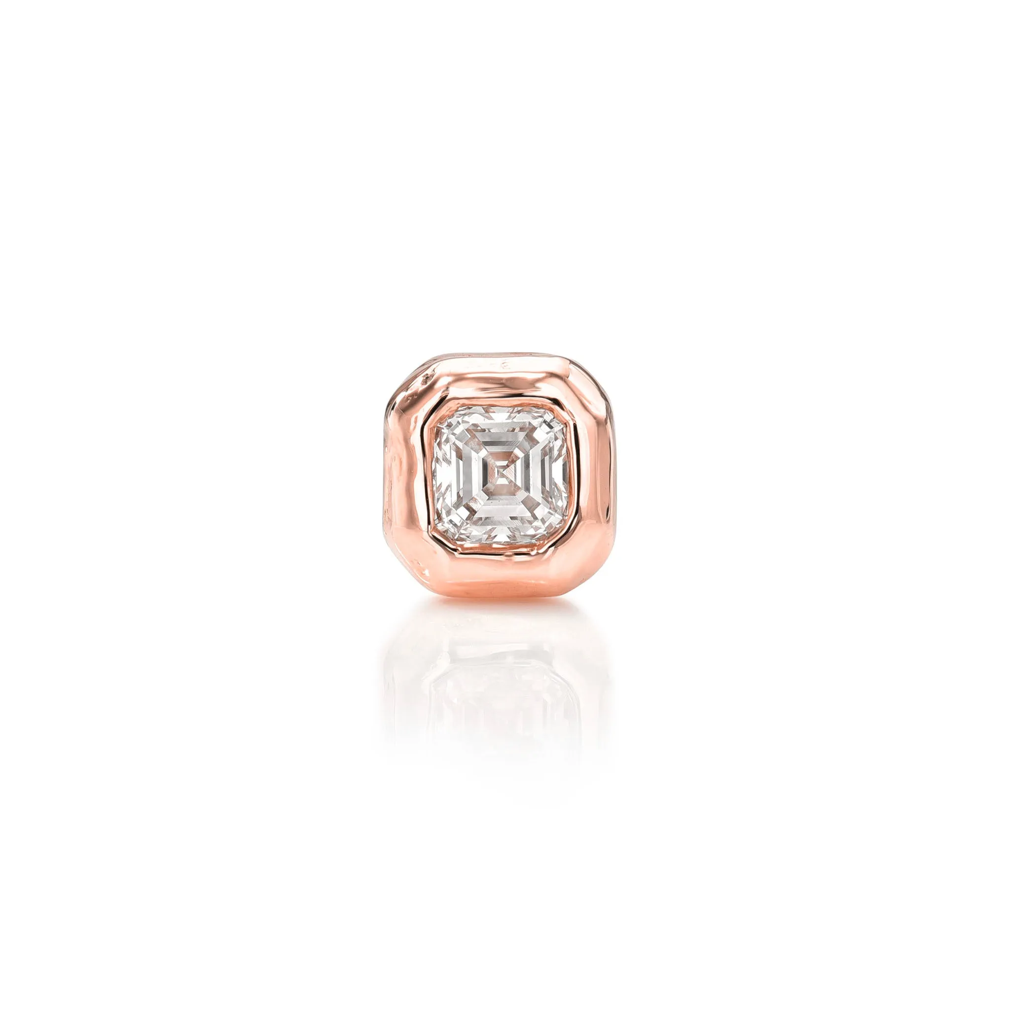 Baby River Asscher Diamond Studs