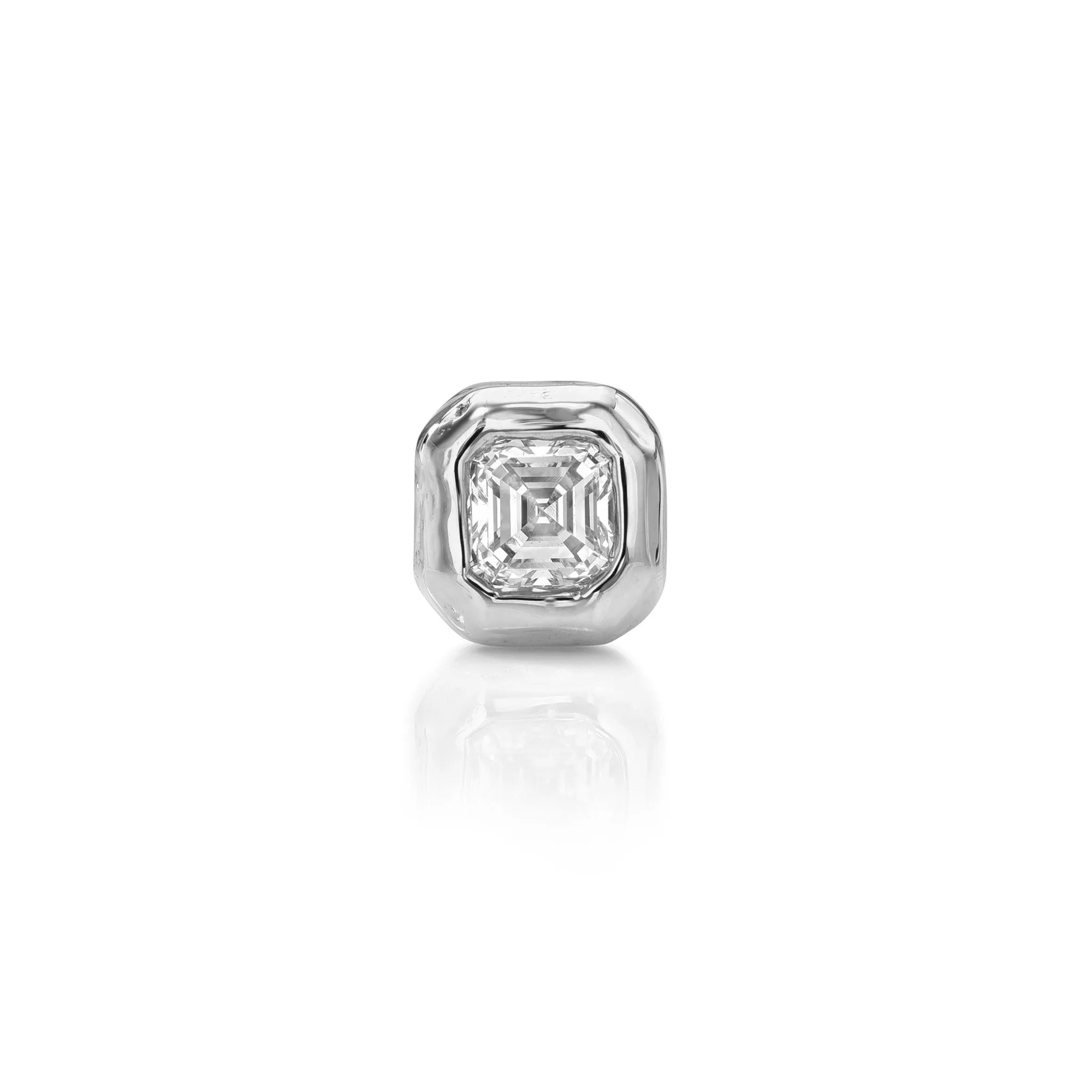 Baby River Asscher Diamond Studs