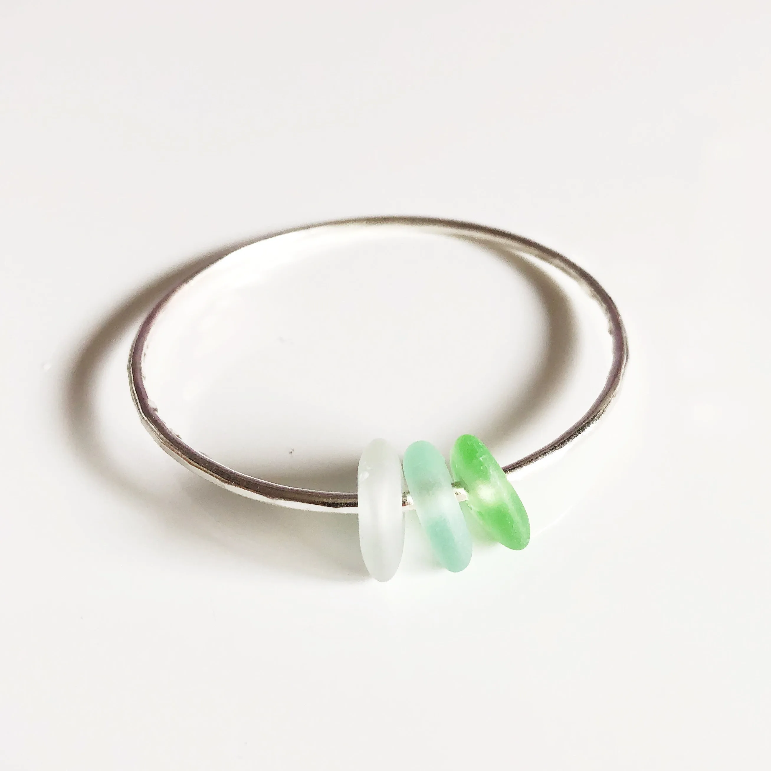 Bangle KAWAI - green ombré (B283)