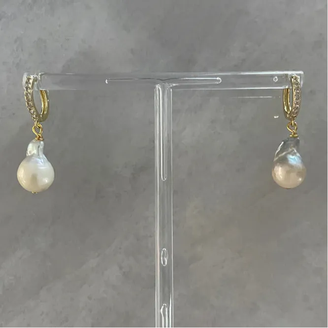 Baroque Pearl Earrings