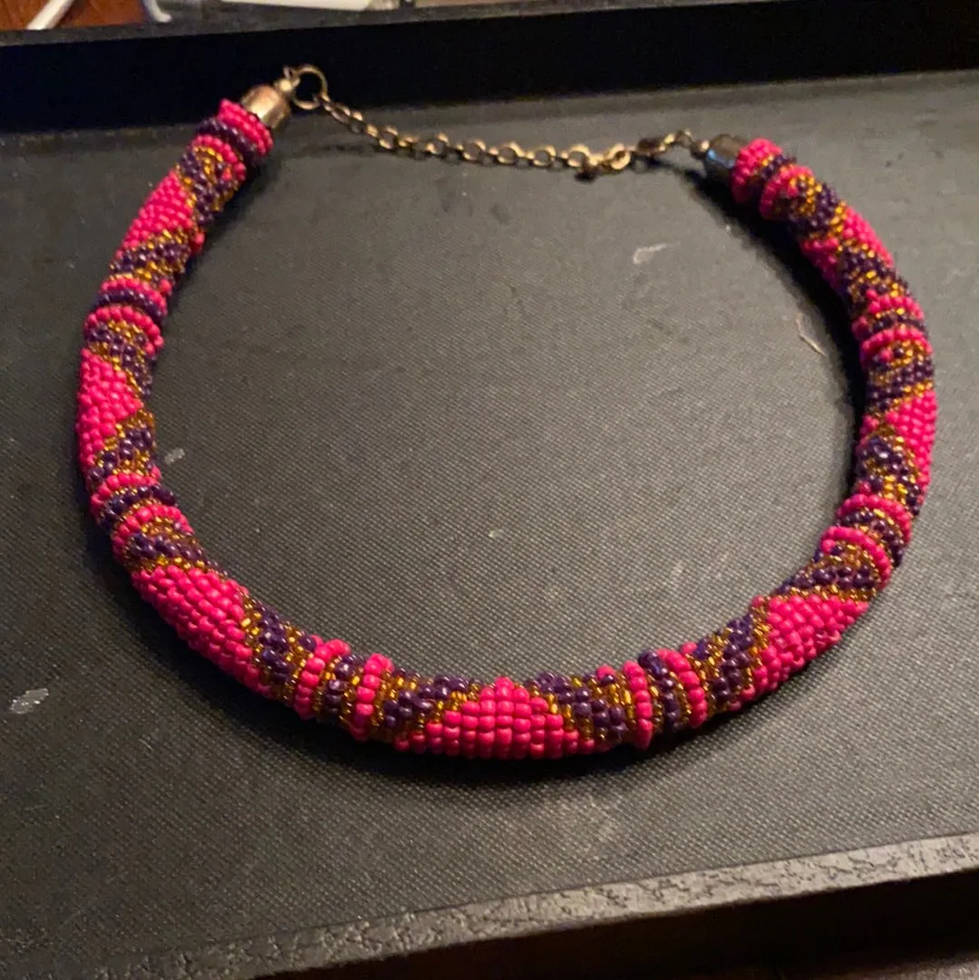 Beaded necklace from South Africa