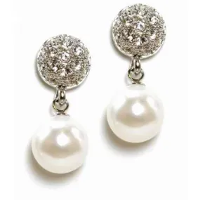 Becca Freshwater Pearl and Crystal Earrings