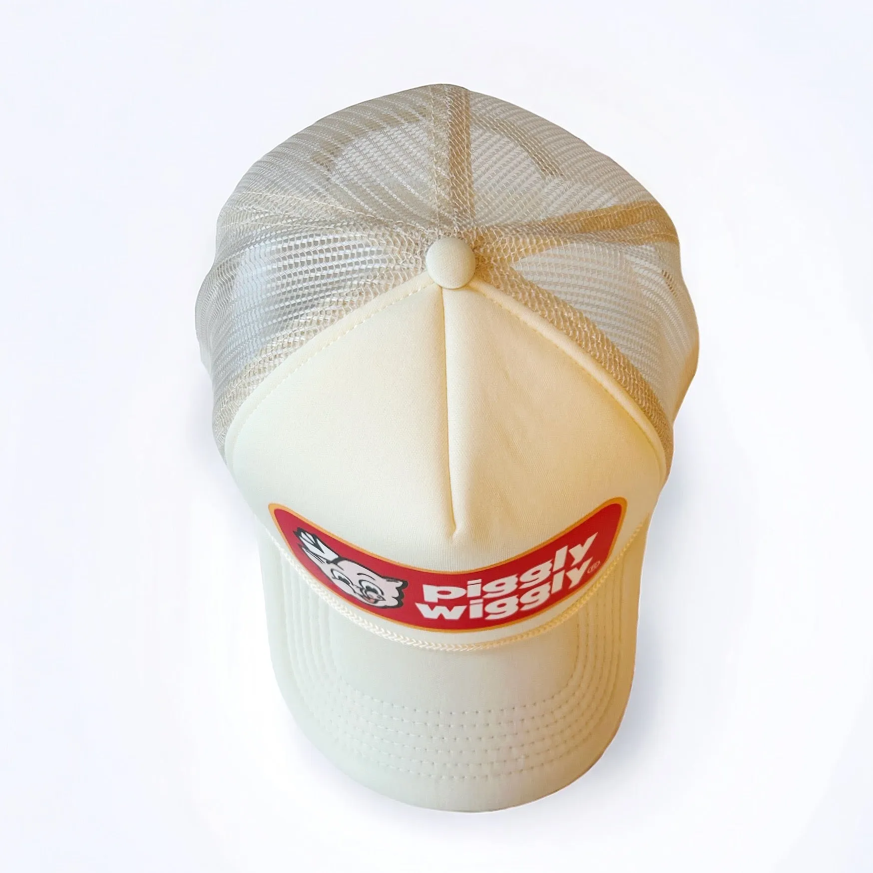 Beige Piggly Wiggly Hat