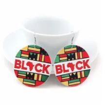 Black Power Earrings | Afrocentric Earrings | Afrocentric Jewelry  Natural Hair Earrings