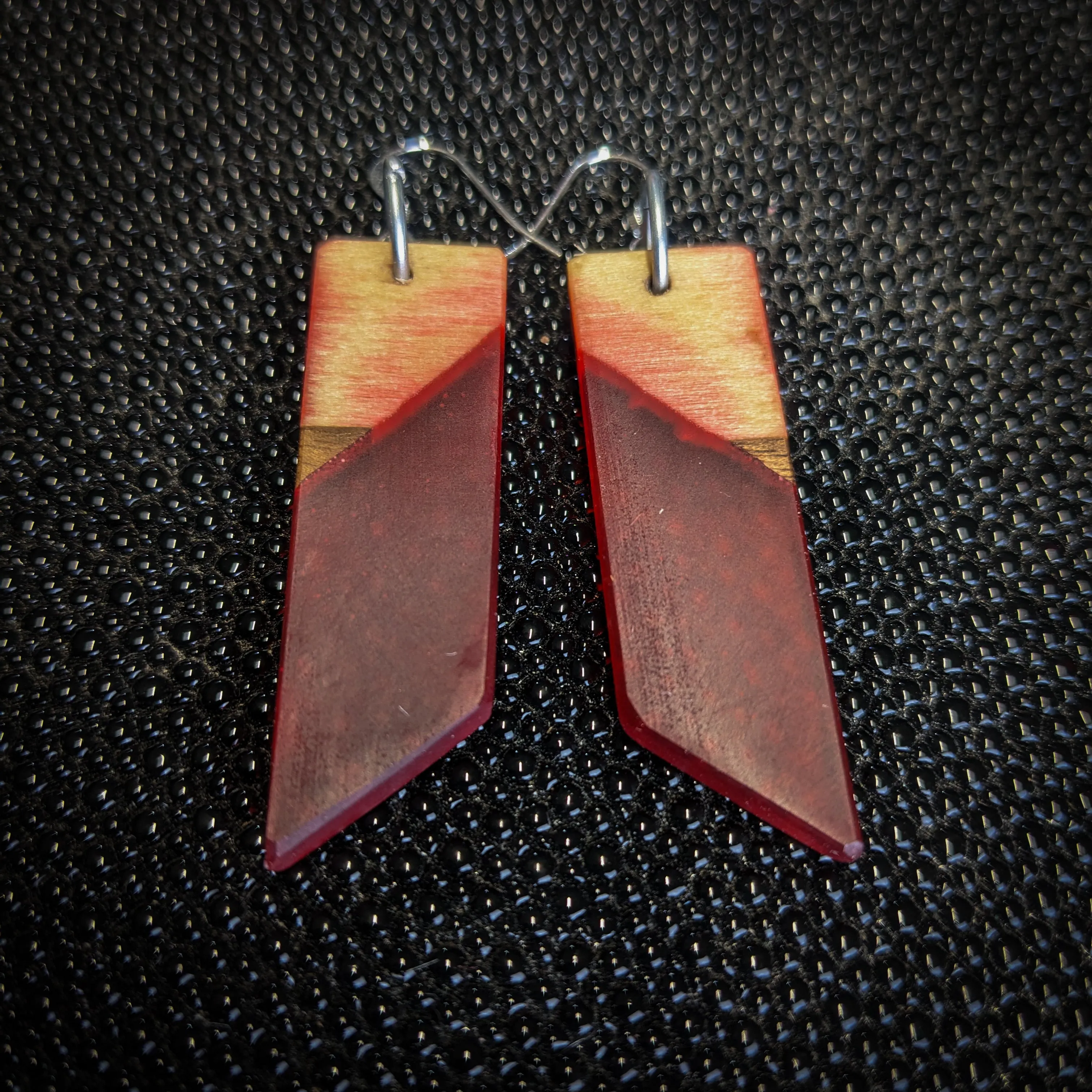 Bloody Points Dangle Earrings