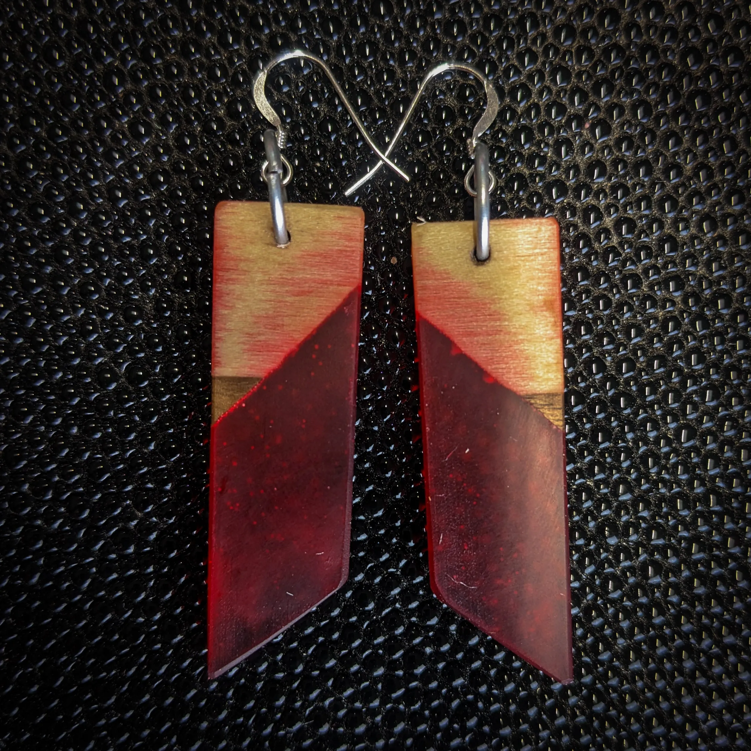 Bloody Points Dangle Earrings