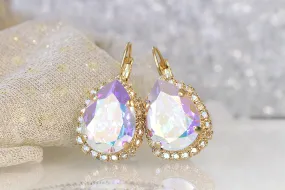 BRIDAL AB Crystal Earrings