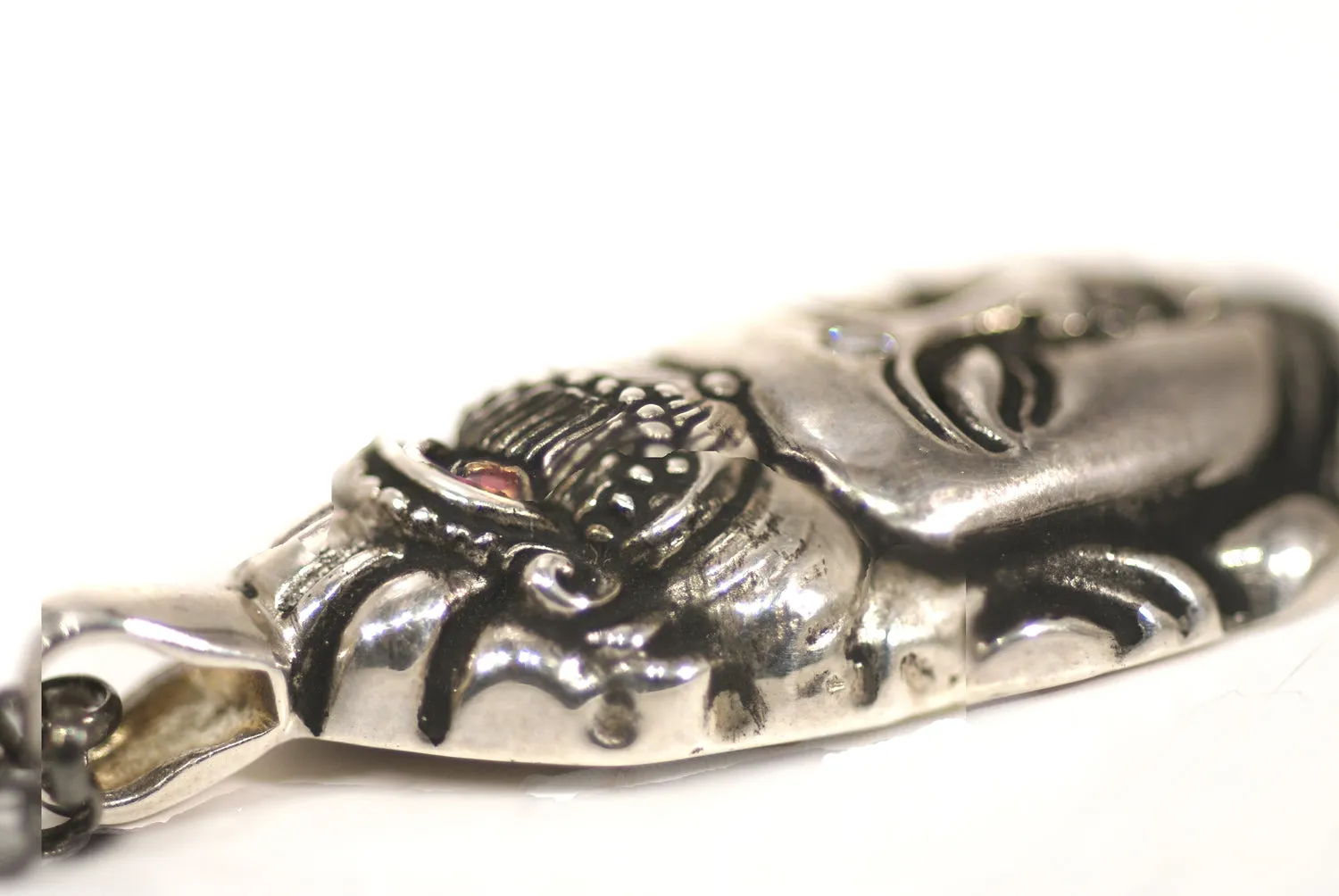 'Buddha of Compassion' Sterling Silver