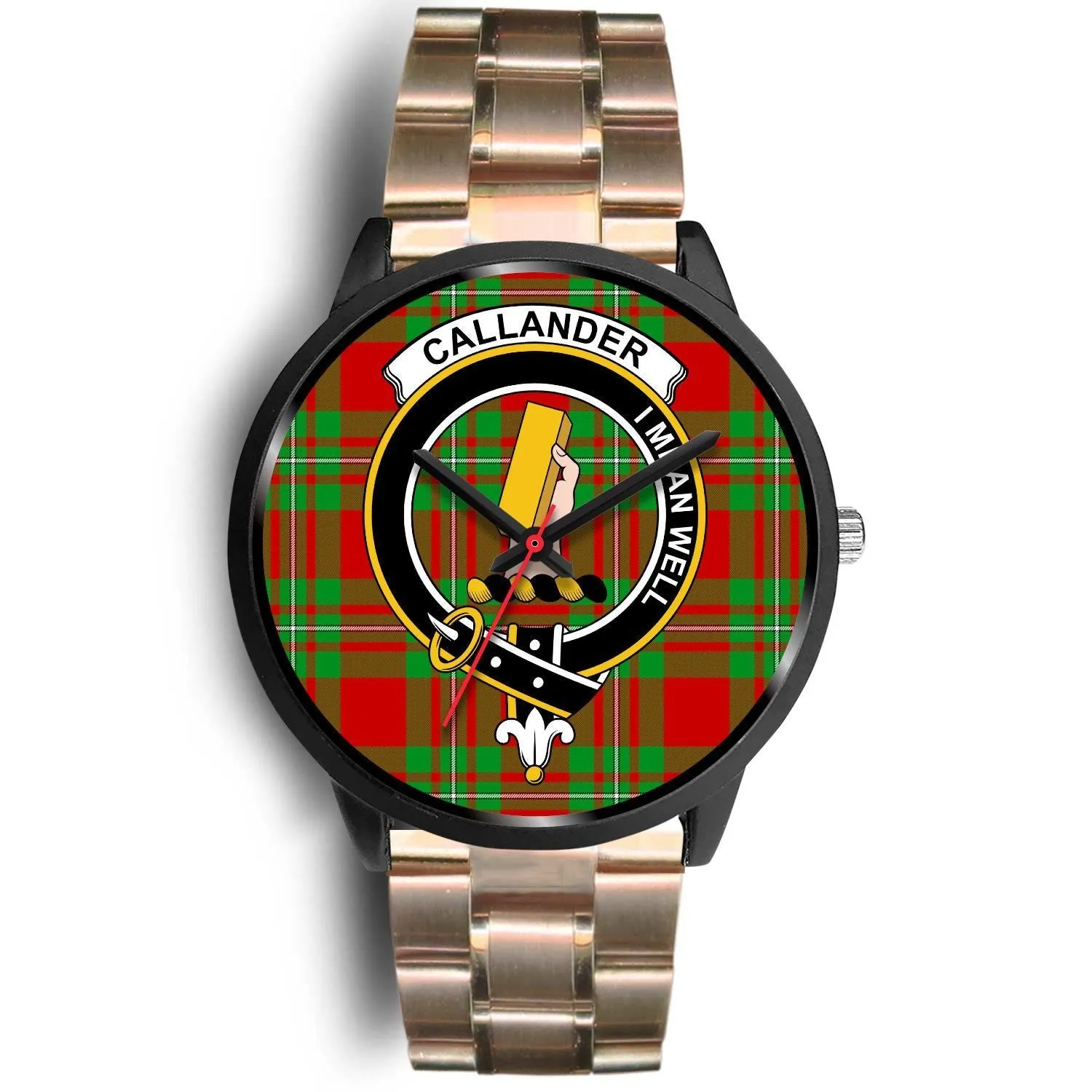 Callander Modern Clan Badge Tartan Black Watch