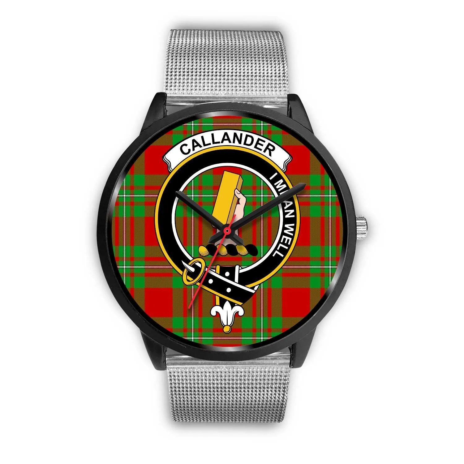 Callander Modern Clan Badge Tartan Black Watch