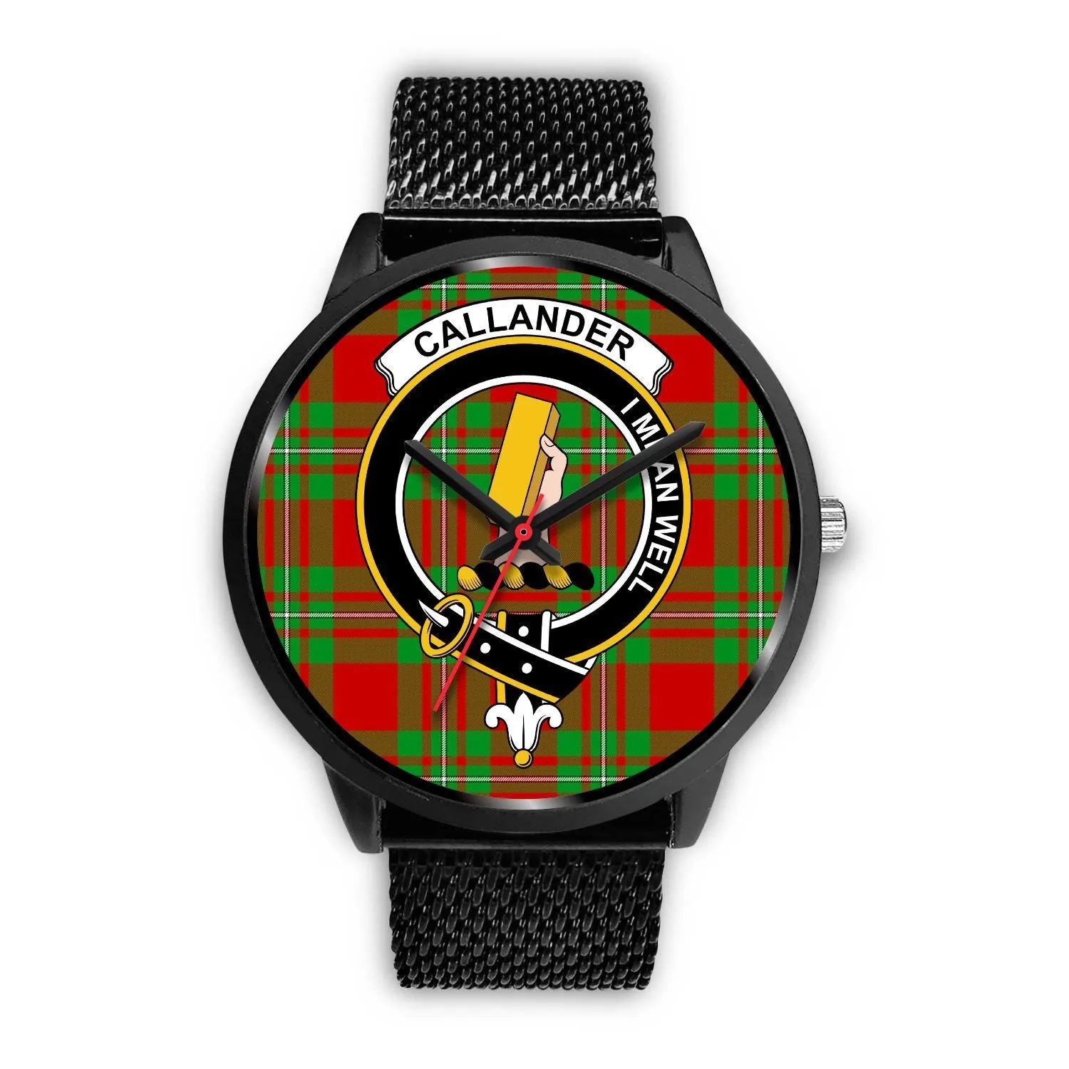 Callander Modern Clan Badge Tartan Black Watch