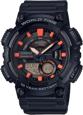 CASIO Black Watch #AEQ-110W-1A2VDF