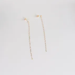 Chain Shoulder Duster Earrings