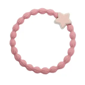 Champagne Pink/Pink Enamel Star Bangle Band