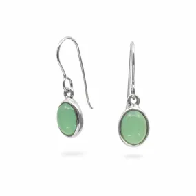 Chrysoprase Drop Earrings