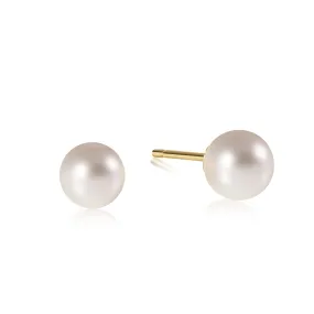 Classic 8mm Pearl Ball Stud