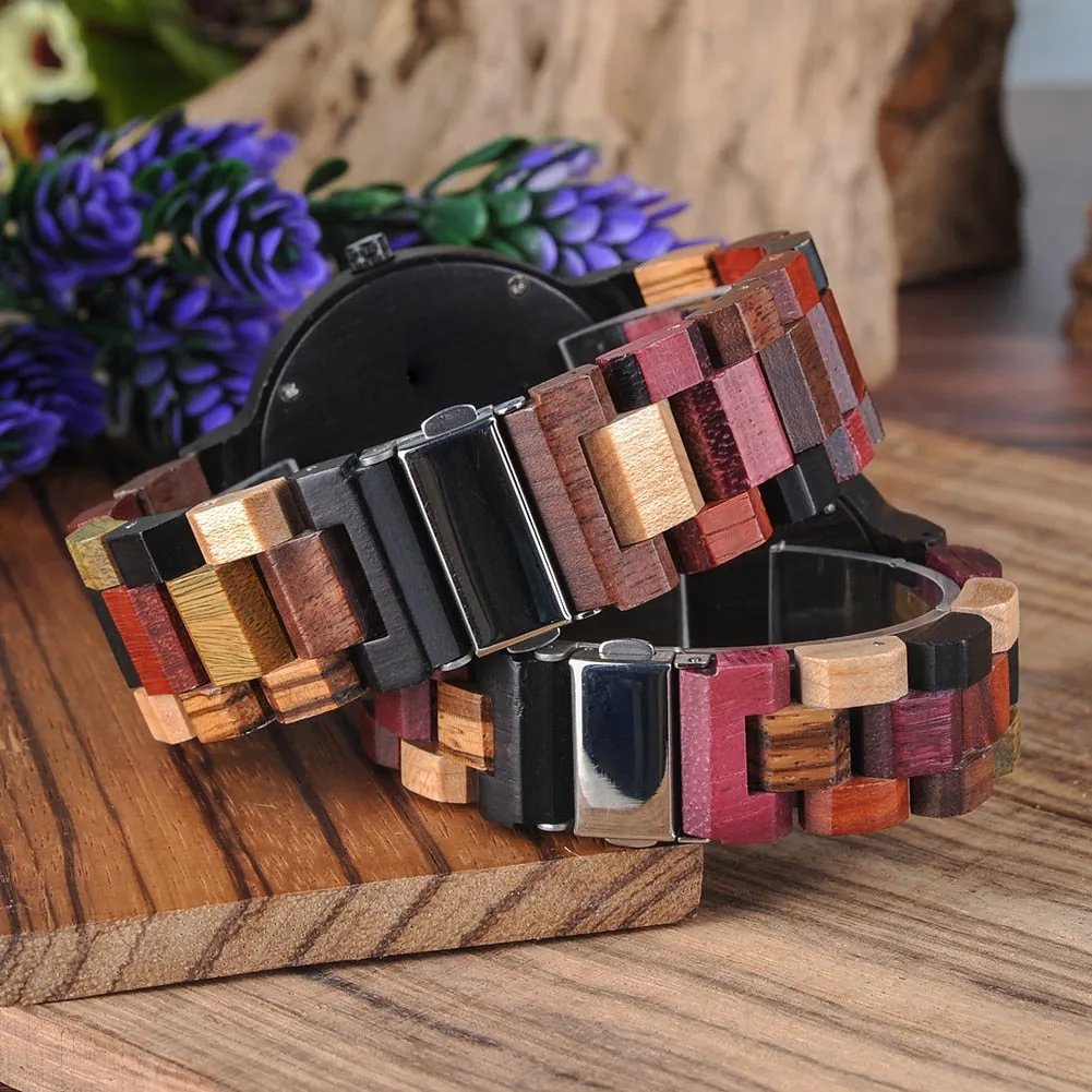 Classic Zebra Wood Watch