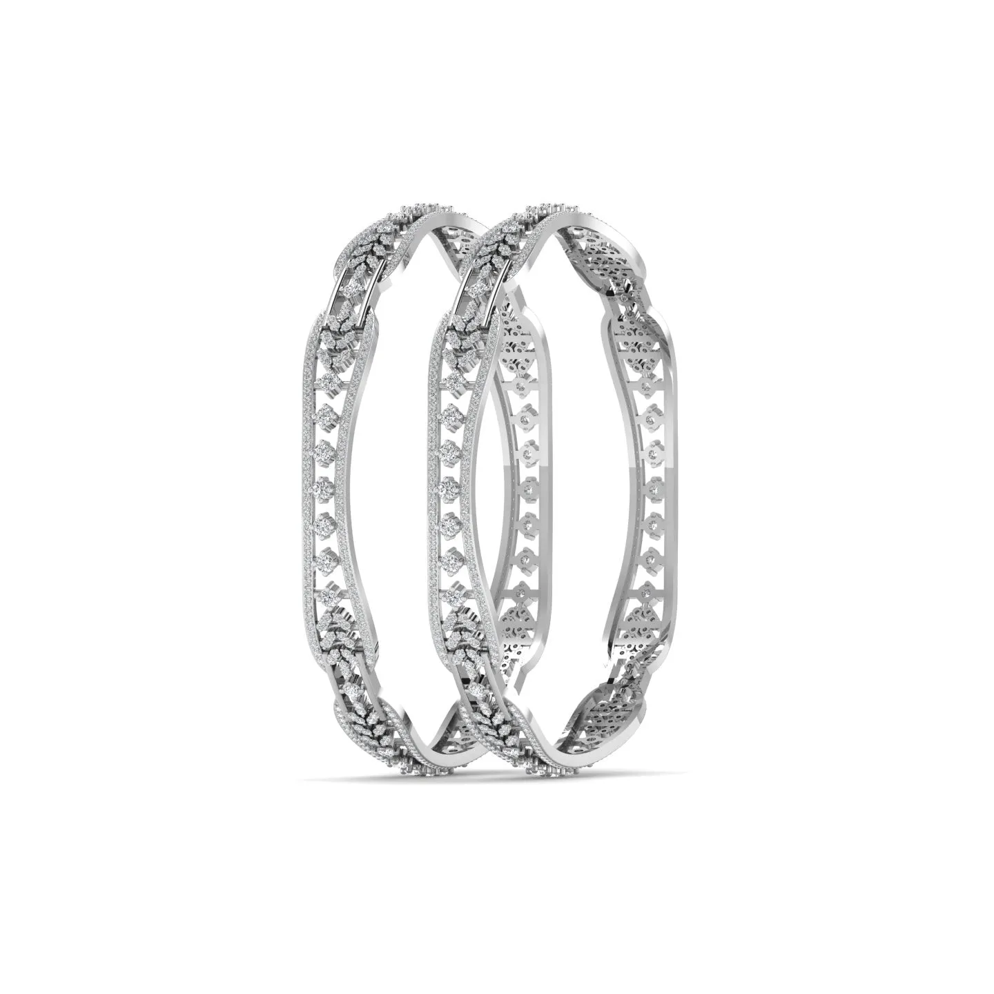 Classy Silver Bangle