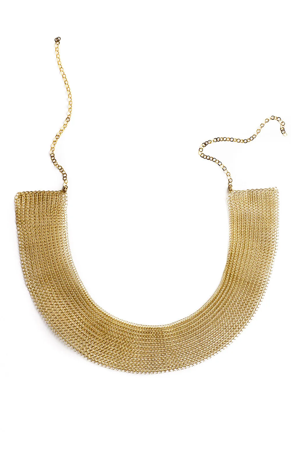 Cleopatra gold necklace , collar statement necklace