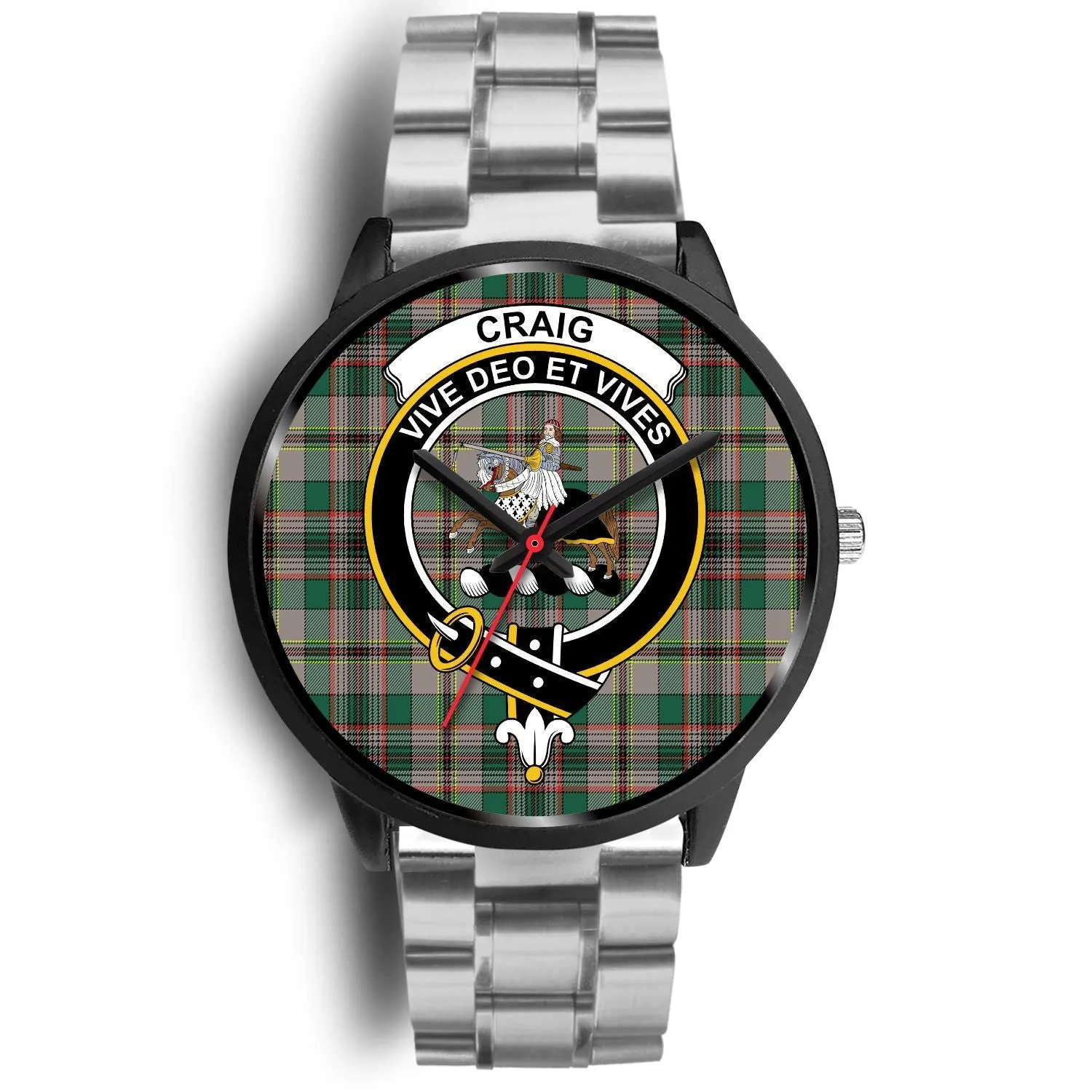 Craig Ancient Clan Badge Tartan Black Watch