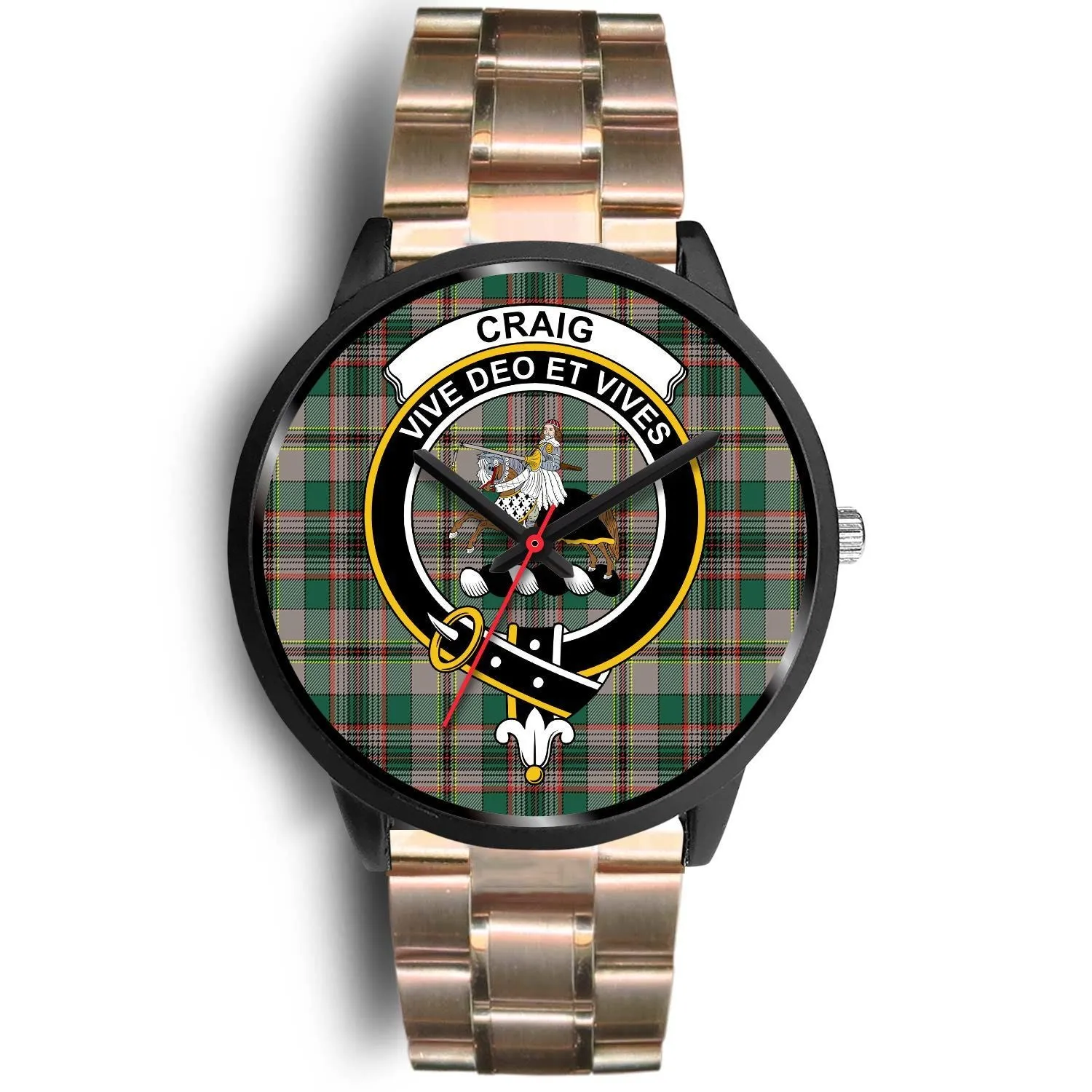 Craig Ancient Clan Badge Tartan Black Watch