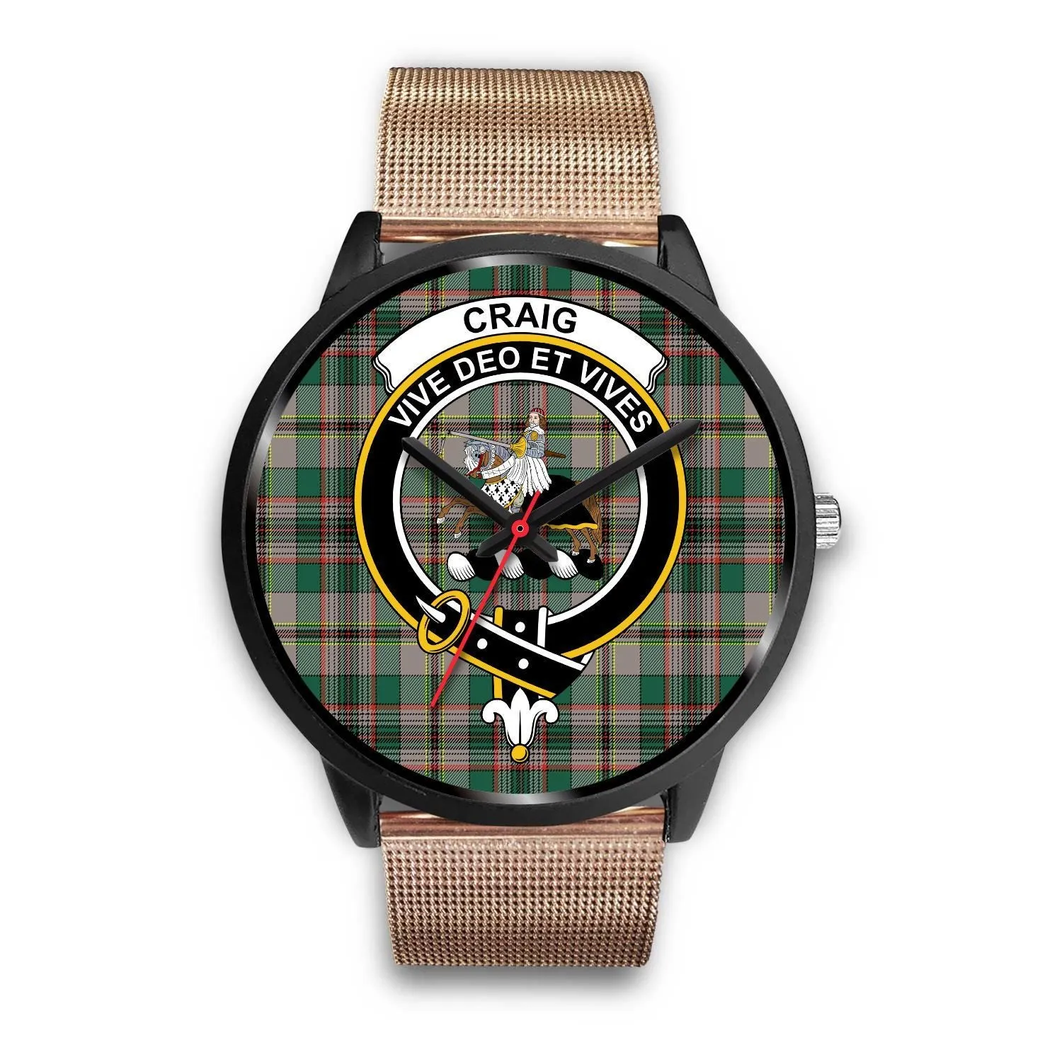 Craig Ancient Clan Badge Tartan Black Watch