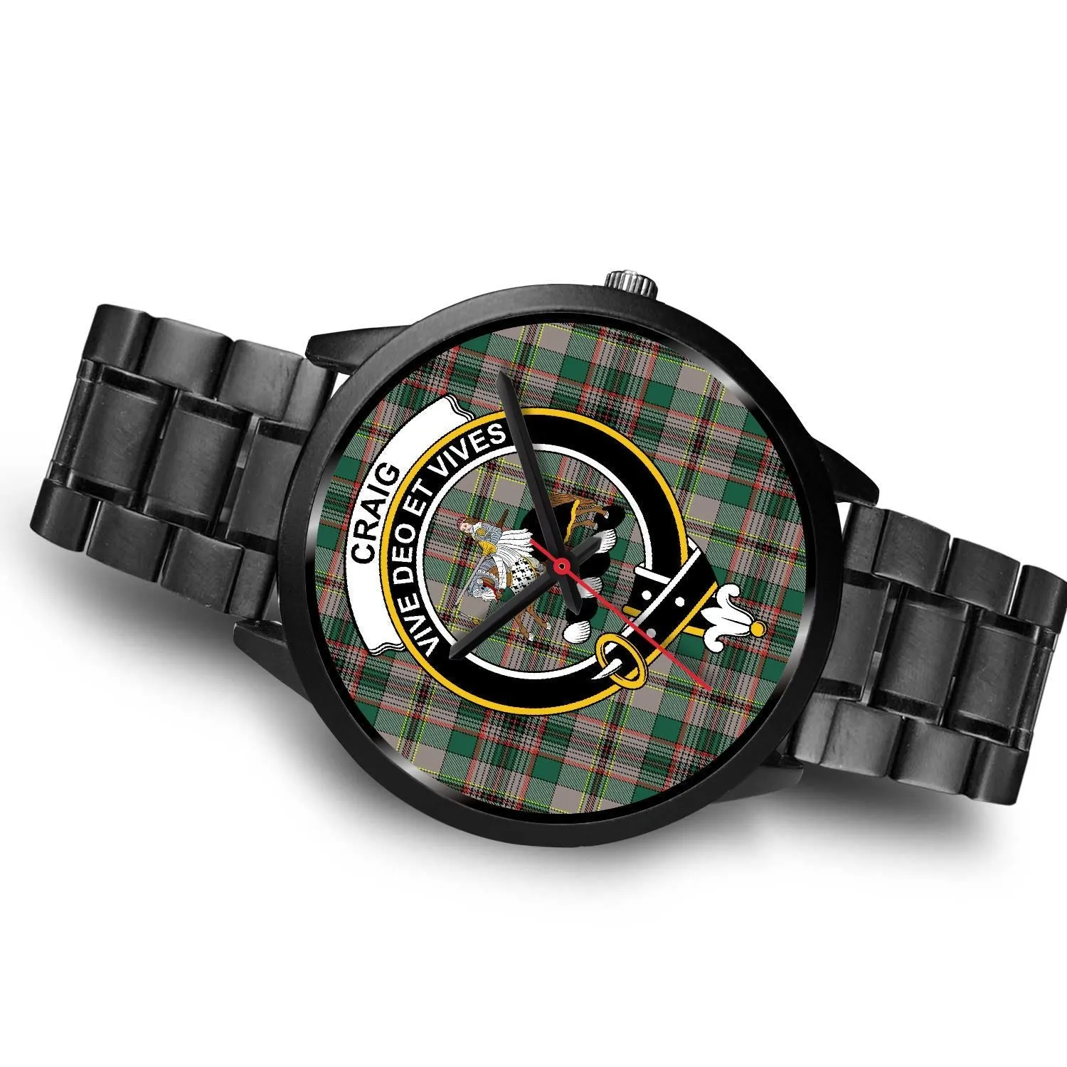 Craig Ancient Clan Badge Tartan Black Watch