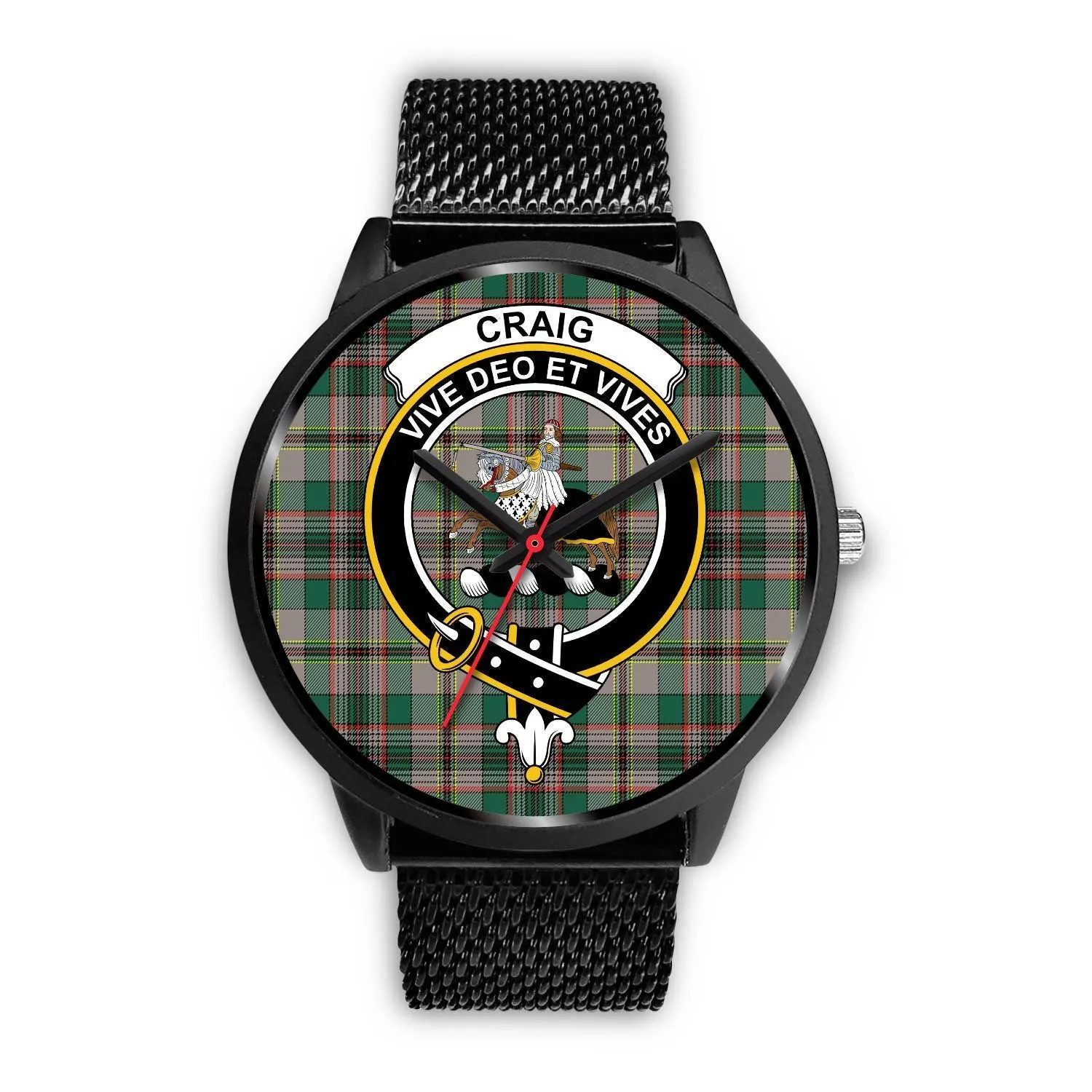 Craig Ancient Clan Badge Tartan Black Watch