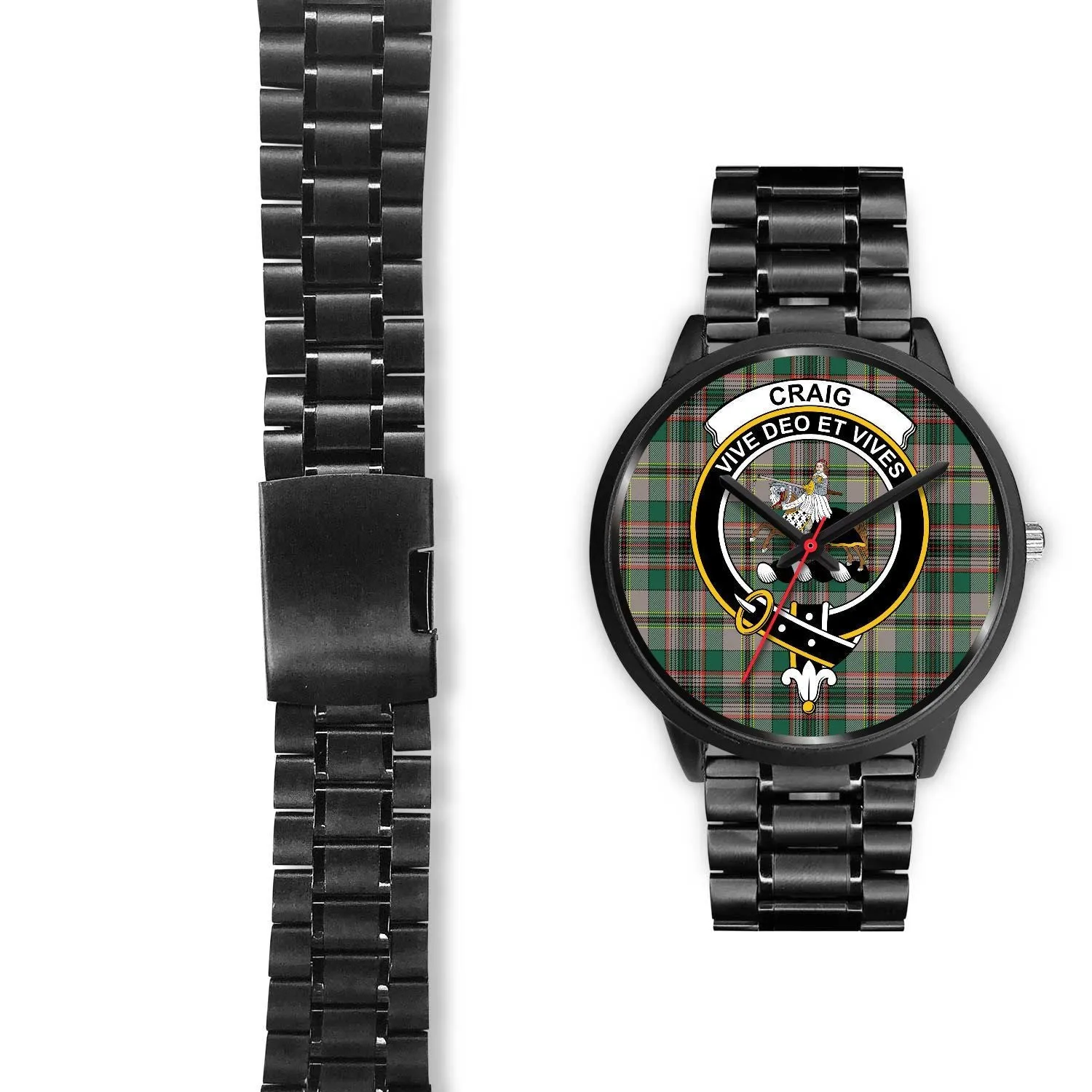 Craig Ancient Clan Badge Tartan Black Watch