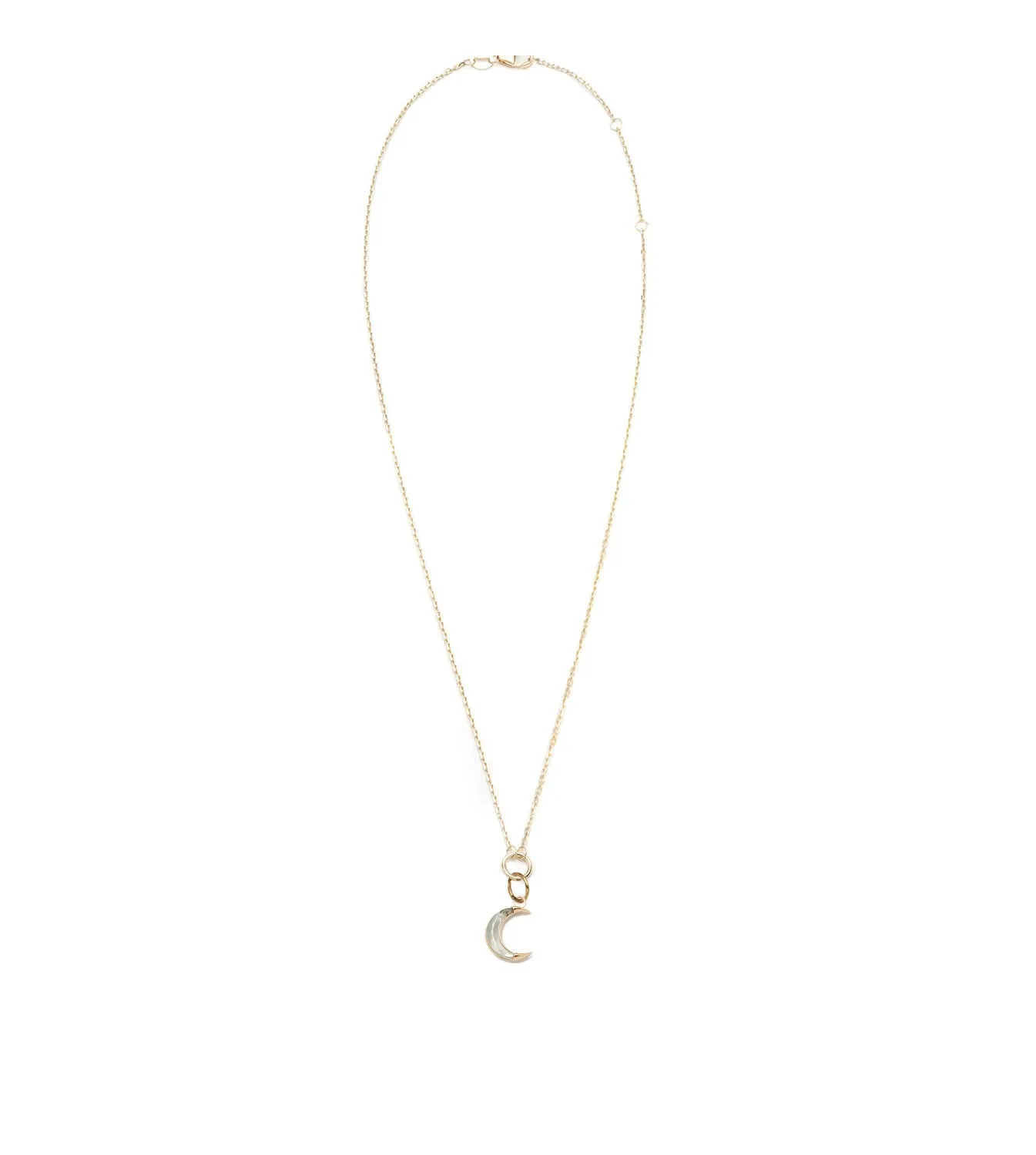 Crescent - Karma : Fine Layer Necklace