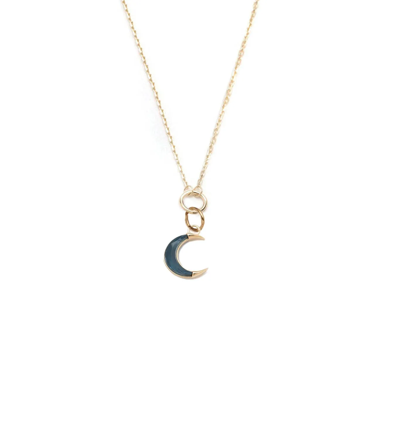 Crescent - Karma : Fine Layer Necklace