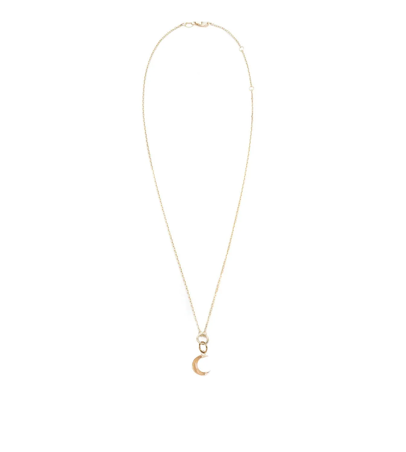 Crescent - Karma : Fine Layer Necklace