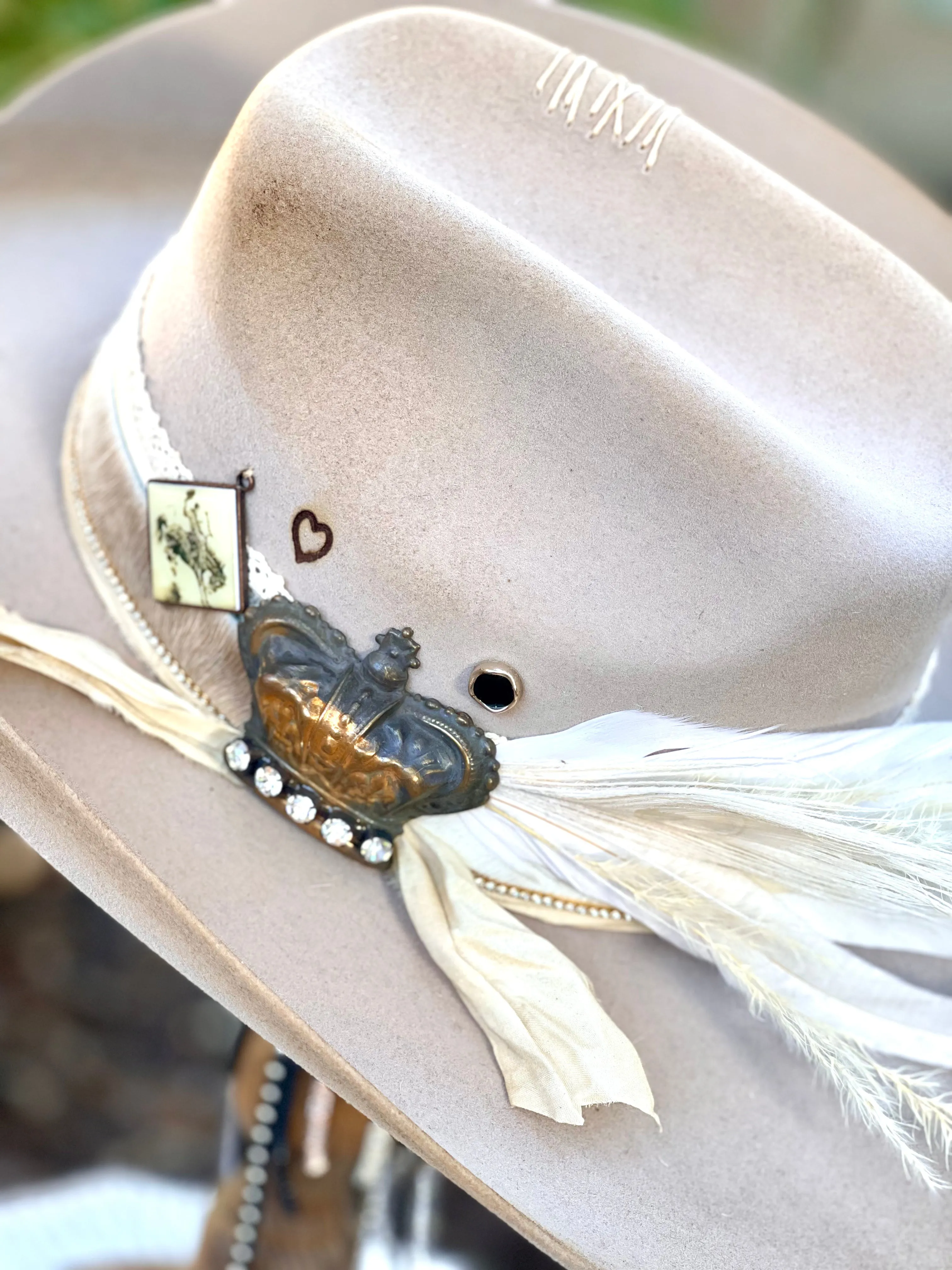 Customized Cowboy Hat - The Cadillac Queen